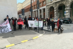 Corteo per i diritti delle nutrie