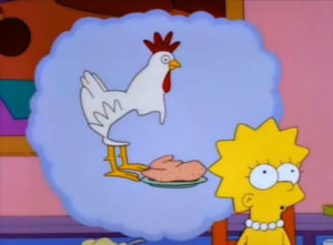 Lisa Simpson MujaVeg